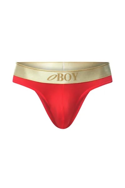 Трусы Oboy Brazil GOLD, красный