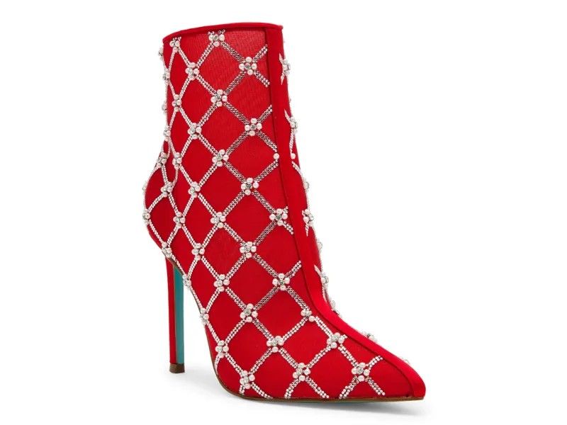 Ботильоны Larkk Bootie Betsey Johnson, красный
