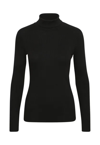 Свитшот InWear DAGNAIW ROLLNECK LS, черный