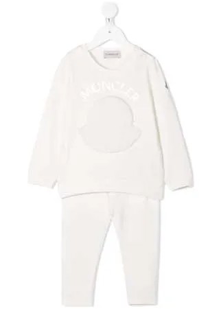 Moncler Enfant спортивный костюм с толстовкой