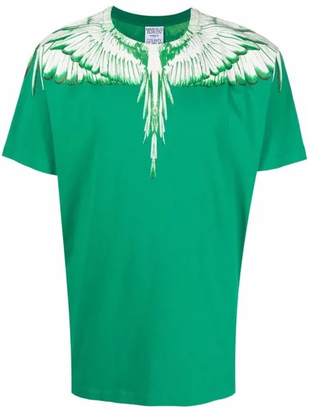 Marcelo Burlon County of Milan Wings-print cotton T-shirt