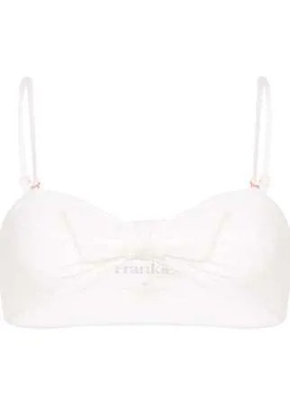 Frankies Bikinis лиф бикини бандо Enzo с завязкой спереди