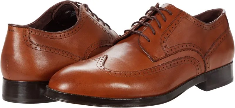 Оксфорды Cole Haan Dawson Grand 360 Wing Tip Oxford Wp, цвет British Tan