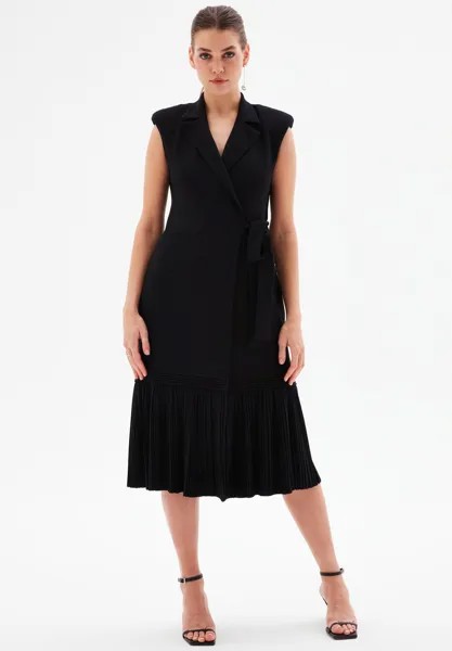 Платье-футляр PLEAT DETAILED adL, цвет black