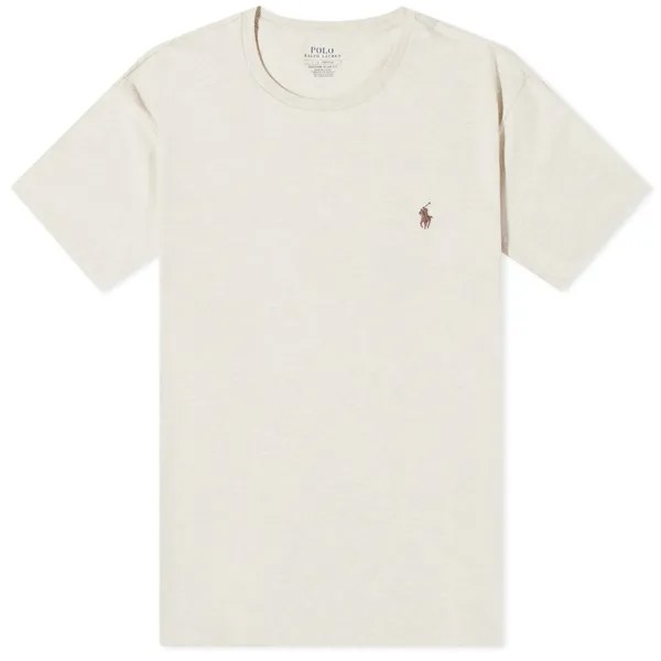 Футболка Polo Ralph Lauren Custom Fit, цвет expedition dune heather