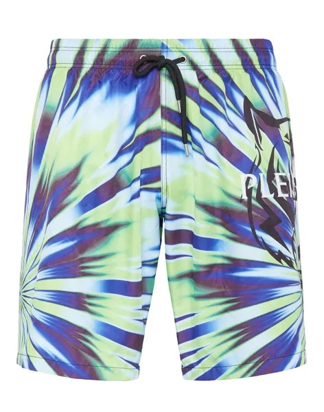 Плавки Tie-Dye Tiger Plein Sport, мультиколор