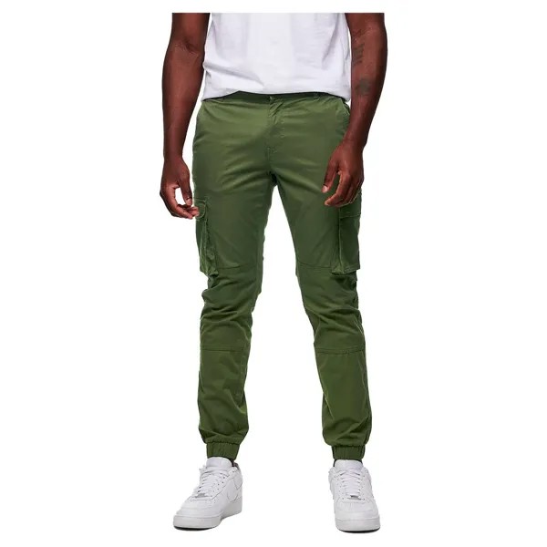 Брюки Only & Sons Cam Stage Cuff Cargo, зеленый