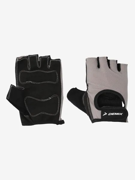 Перчатки для фитнеса Demix, Серый, размер S