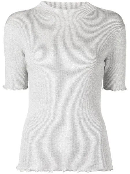 3.1 Phillip Lim топ в рубчик, серый