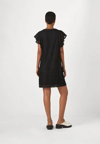 Летнее платье Maya Frill Vero Moda, черное