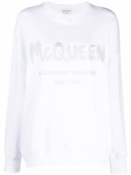 Alexander McQueen толстовка с логотипом