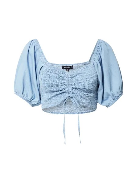 Рубашка Missguided CHAMBRAY, светло-синий