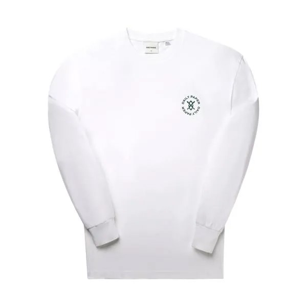 Футболка circle longsleeve white white Daily Paper, белый