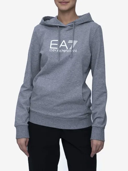 Толстовка женская EA7 Sweatshirt, Серый