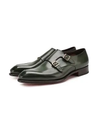 Кожаные монки Santoni