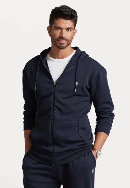 Толстовка на молнии Polo Ralph Lauren Hood Long Sleeve, темно–синий авиатор
