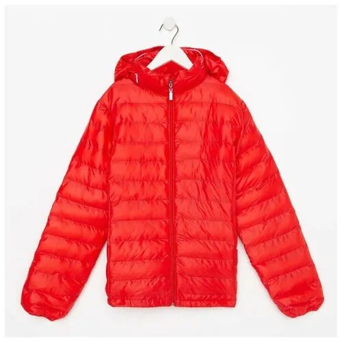 Куртка для девочки, цвет красный, рост 146 см