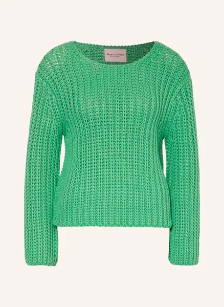 Пуловер Marc O'Polo, зеленый