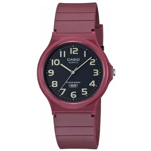 Наручные часы CASIO Collection, фиолетовый, черный