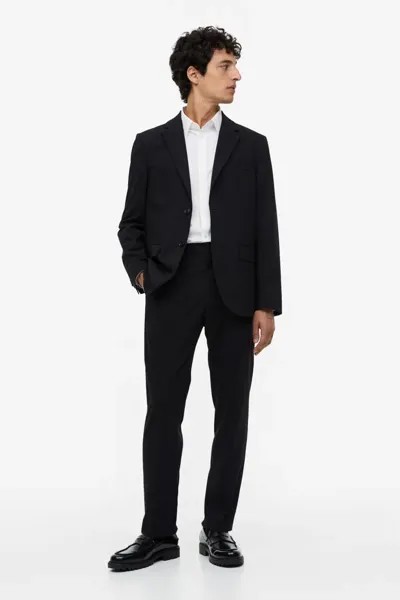 Куртка стандартного кроя H&M, черный