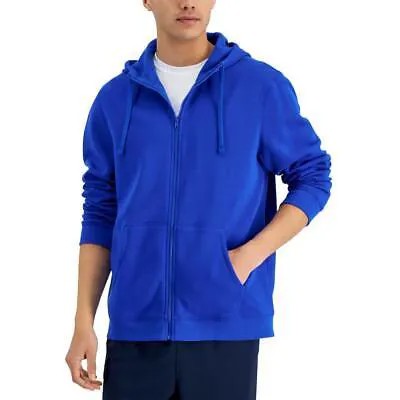 Ideology Mens Fleece Cozy Comfortable Zip Hoodie Loungewear BHFO 0352