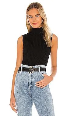Mock neck tank - 525 america