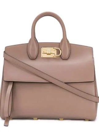 Salvatore Ferragamo Studio leather tote bag