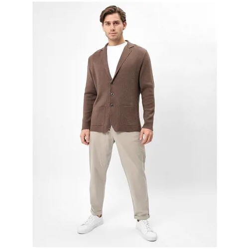Пиджак GREG, размер 48, коричневый