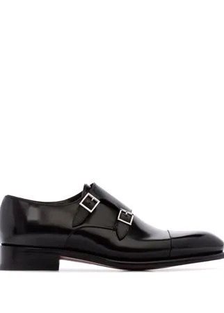 Santoni монки с ремешками