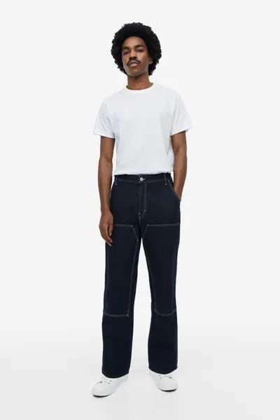 Джинсы мужские H&M 1119482005 синие 32/32 (доставка из-за рубежа)