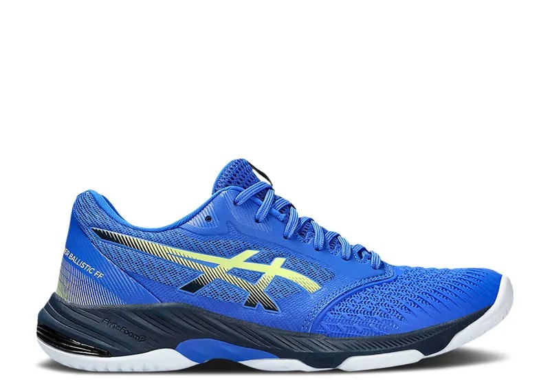 Кроссовки ASICS Netburner Ballistic Ff 3 'Illusion Blue Glow Yellow', синий