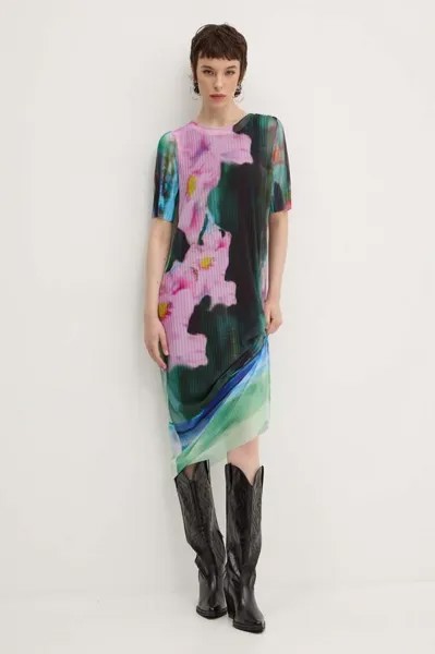 Платье ГАРАЗИ Desigual, зеленый
