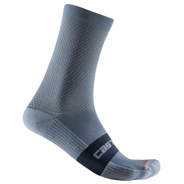 Велосипедные носки Castelli Espresso 15 Sock, цвет Light Steel Blue