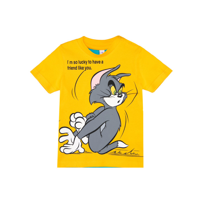 Playtoday Футболка трикотажная для мальчиков Best friend baby boys 12333004