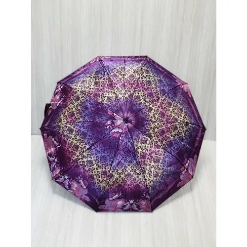 Смарт-зонт Crystel Eden, фиолетовый, розовый
