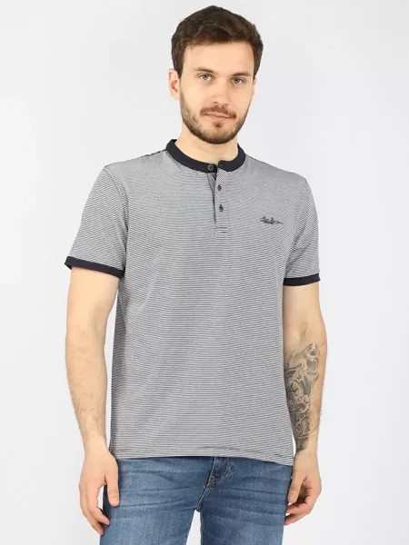 Футболка мужская A passion play 221TR(XT-0031)-0101 синяя 3XL