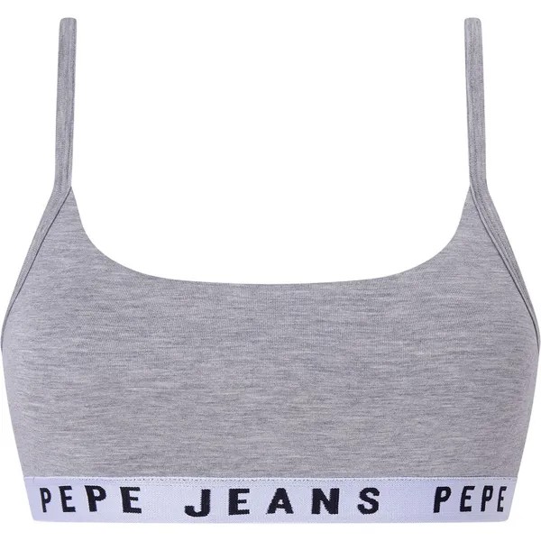 Бюстгальтер Pepe Jeans Logo Stripeslette, серый