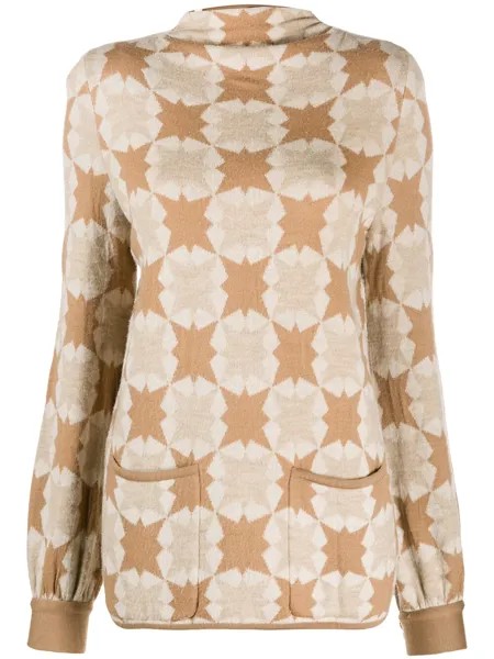 Valentino Pre-Owned джемпер 1970-х годов с узором