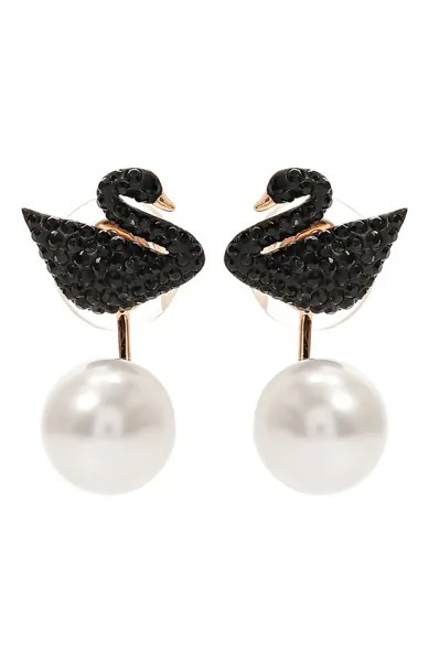 Серьги Swan Swarovski