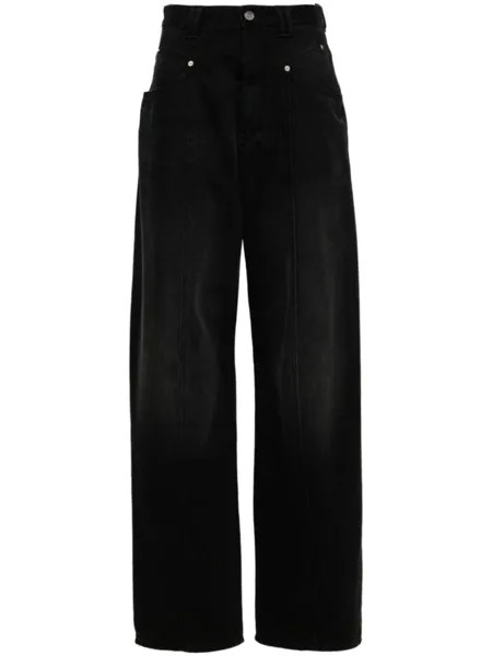 ISABEL MARANT широкие джинсы Vetan с завышенной талией, черный