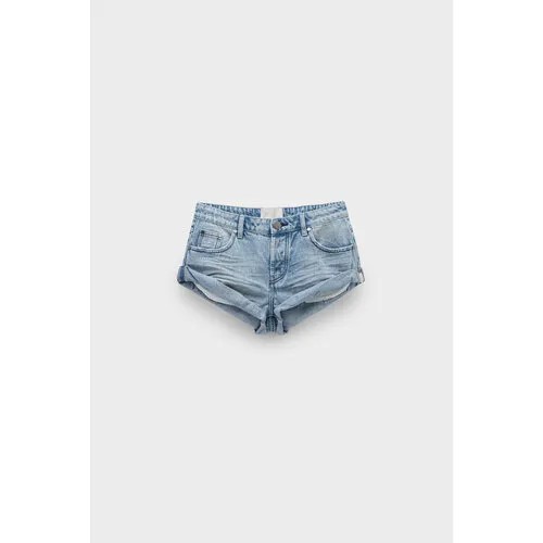 Шорты One Teaspoon salty dog bandit low waist denim short, размер 27, голубой