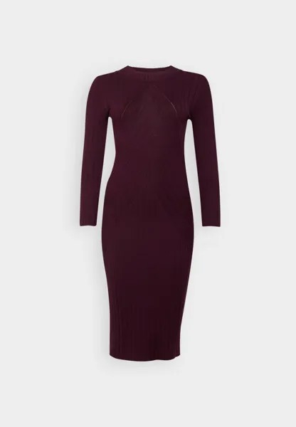 Трикотажное платье JDYKATE DRESS JDY, Бордо