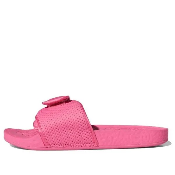 Тапочки x pharrell boost slides Adidas, розовый