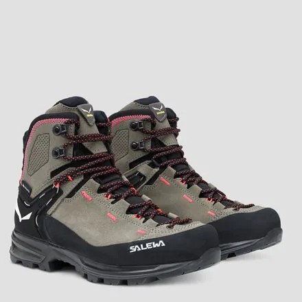 Рюкзаковые ботинки Mountain Trainer 2 Mid GTX женские Salewa, цвет Bungee Cord/Black