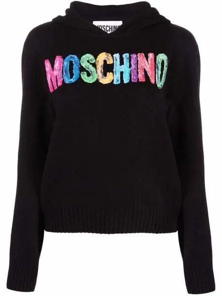 Moschino худи с логотипом