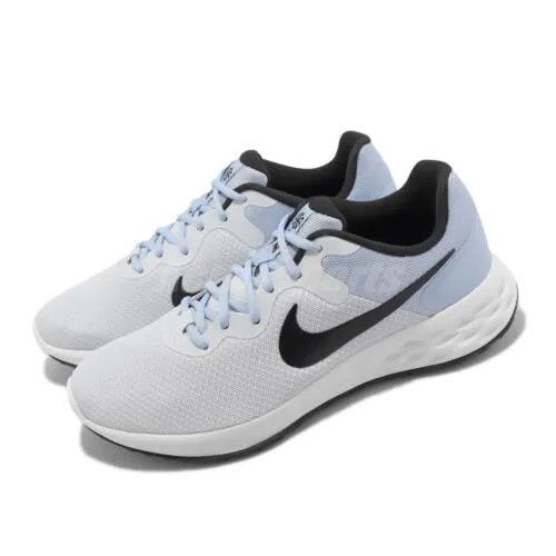 Мужские кроссовки Nike Revolution 6 NN Football Grey Blue Black White DC3728-014