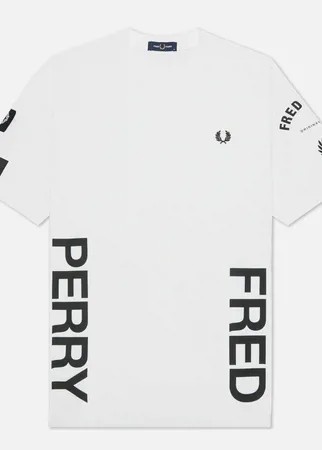 Мужская футболка Fred Perry Bold Branding, цвет белый, размер S