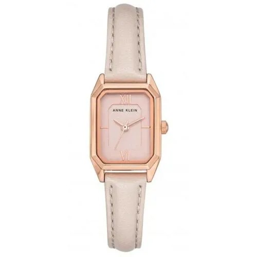 Наручные часы ANNE KLEIN Leather, розовый, бежевый