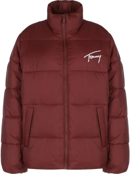 Пуховик Tommy Hilfiger, цвет deep rouge