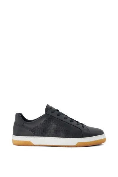 Кроссовки 'Tie' Leather Trainers Dune London, синий